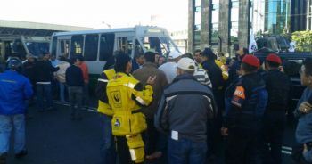 Simpatizantes de Morena que argumentan ser damnificados, bloquean diversos puntos de la CDMX