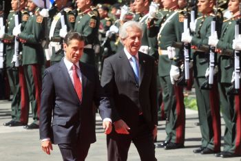 PEÑA NIETO BUSCA REFORZAR ACUERDOS CON URUGUAY