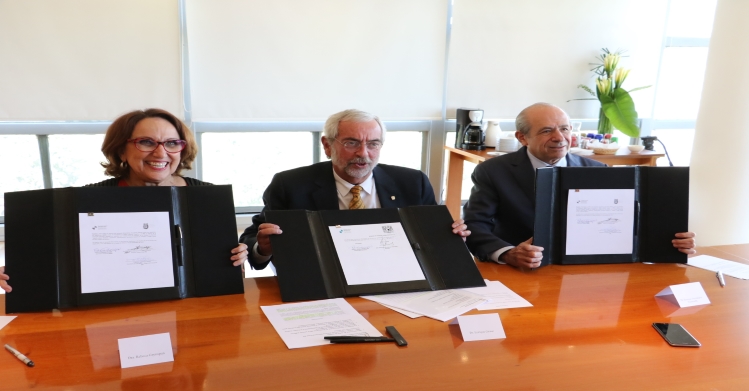 Firman IPN y UNAM convenio de movilidad con Secretaría General Iberoamericana