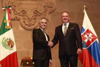 Coinciden CDMX y República Eslovaca sobre la importancia de impulsar gobiernos de coalición