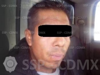 POLICÍAS DE LA SSP-CDMX DETUVIERON A UN HOMBRE EN POSESIÓN DE ENERVANTE