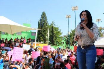 INAUGURA DIONE ANGUIANO CINTURÓN VERDE  BENEFICIO A MÁS DE 68 MIL IZTAPALAPENSES