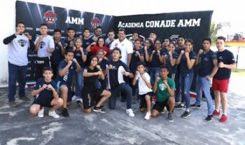 Llegaron a Boca del Río aspirantes de Tuxpan, Poza Rica y Papantla, para participar en Academia CONADE AMM