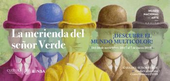 Llega La merienda del señor Verde, primera exposición para niños realizada por el Museo Nacional de Arte