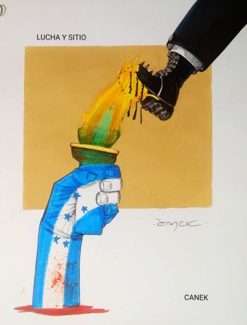 El Cartón por Canek Leyva "Lucha y Sitio"