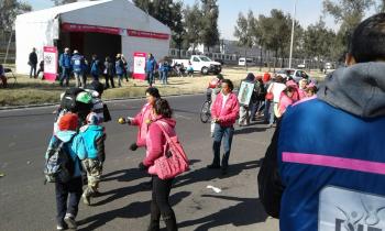 Ofrece CDMX atención integral a peregrinos que visitan Basílica de Guadalupe