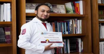 Academia Mexicana de Cirugía otorga premio a estudiante politécnico