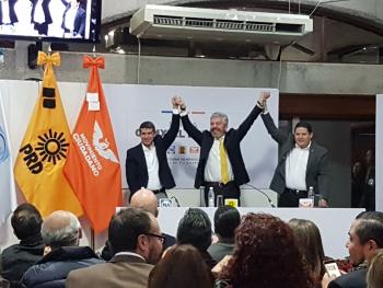 Registran ante el IECM la coalición Por la Ciudad de México al Frente