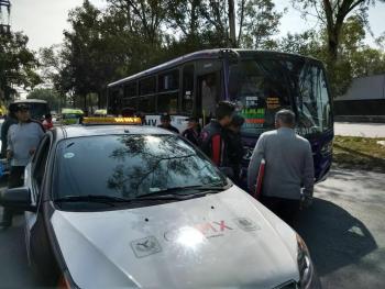 La SEMOVI informa que 4 unidades fueron sancionadas durante operativo de supervisión al transporte público