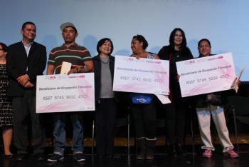 ENTREGARON DIONE ANGUIANO Y AMALIA GARCÍA MÁS DE TRES MDP EN APOYOS PARA AUTOEMPLEO