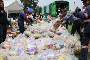 CENTRO DE ACOPIO SEMANAL BENEFICIA A MÁS DE 25 MIL PERSONAS