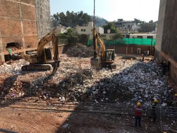 Concluye demolición del edificio Coquimbo 911 en Lindavista
