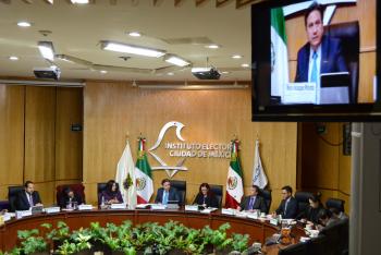 El IECM se declara listo para enfrentar los retos electorales del 2018