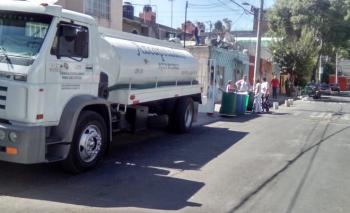 REDUCCIÓN DE 50% EN EL SUMINISTRO DE AGUA EN AZCAPOTZALCO