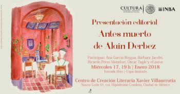 Alaín Derbez presentará nueva novela que retoma aspectos de la afamada activista Emma Goldman