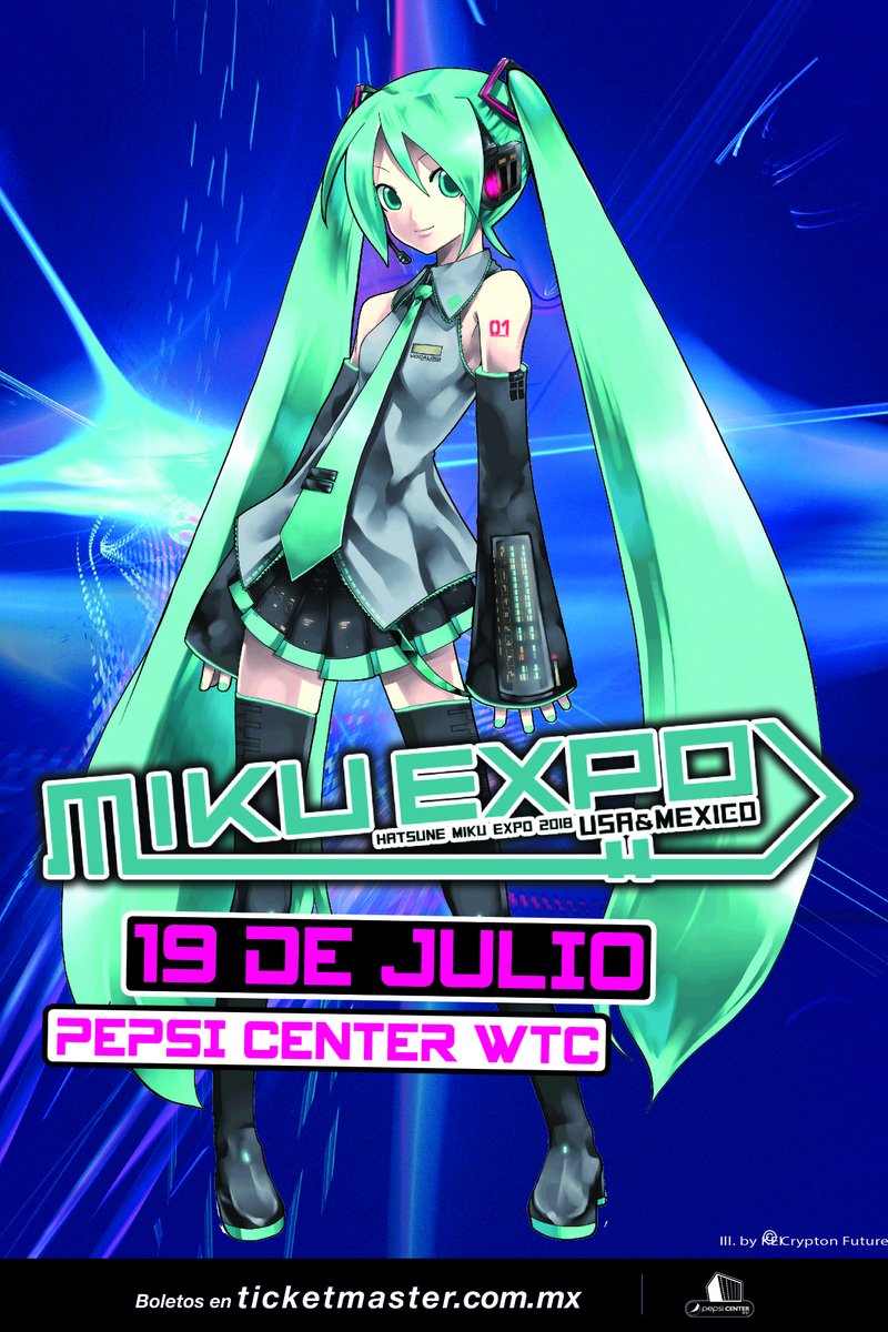 La diva virtual más famosa del mundo Hatsune Miku se presentará a México