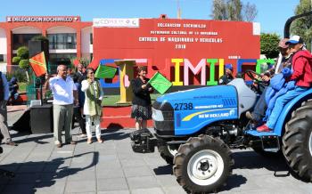 XOCHIMILCO AUMENTA SU PARQUE VEHÍCULAR EN BENEFICIO DE LA ZONA URBANA Y CHINAMPERA