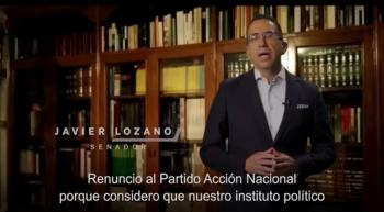 JAVIER LOZANO SE VA DEL PAN Y ACUSA A ANAYA DE DICTADOR