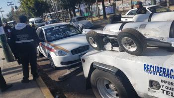 Durante operativo, SEMOVI sanciona más de 80 unidades