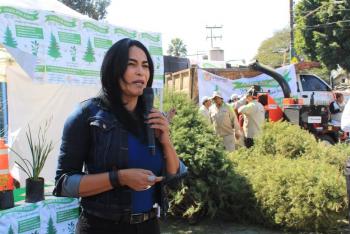 CONVOCA DIONE ANGUIANO A PARTICIPAR EN LA CAMPAÑA “ÁRBOL POR ÁRBOL 2018 TU CIUDAD REVERDECE”