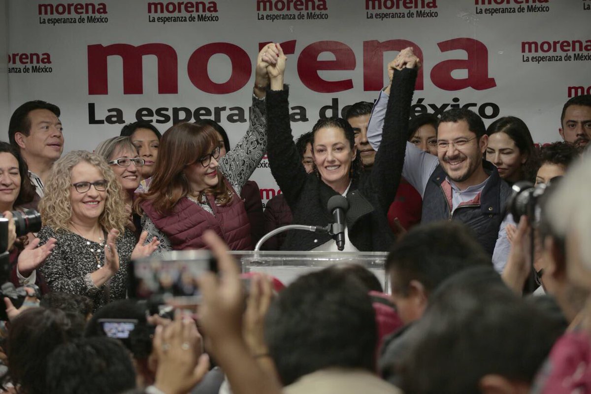 Sheinbaum pide retiro de fuerza pública en evento