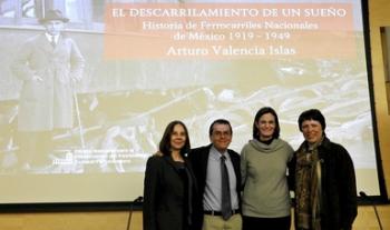 Publican primer libro sobre la historia de Ferrocarriles Nacionales de México