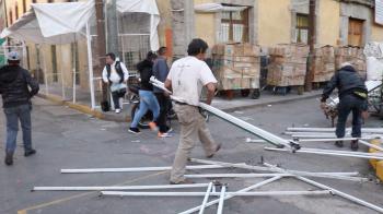 SUPERVISAN AVANCE DEL CUMPLIMIENTO DE ACUERDOS PARA REORDENAR COMERCIO EN VÍA PÚBLICA