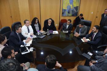 Recibe IECM a dirigencia de Morena en la Ciudad de México