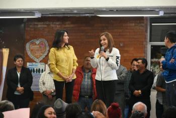 Alejandra Barrales propone 4 estrategias de trabajo para la delegación Iztapalapa