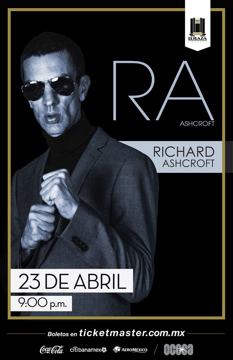 Richard Ascroft en México