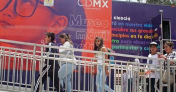 PRIMERA PARADA DEL MUSEO MÓVIL INTERACTIVO VIVE LA CIENCIA, INICIA EN ÁLVARO OBREGÓN