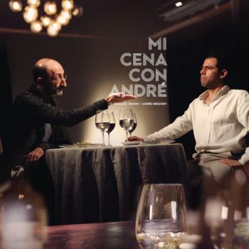 Hoy se estrena Mi cena con André, una conversación íntima entre bocadillos y copas de vino