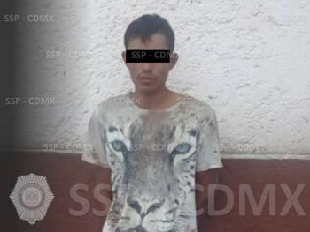 SSP-CDMX DETIENE A UN HOMBRE POR EL DELITO DE SUSTRACCIÓN DE MENORES EN IZTAPALAPA
