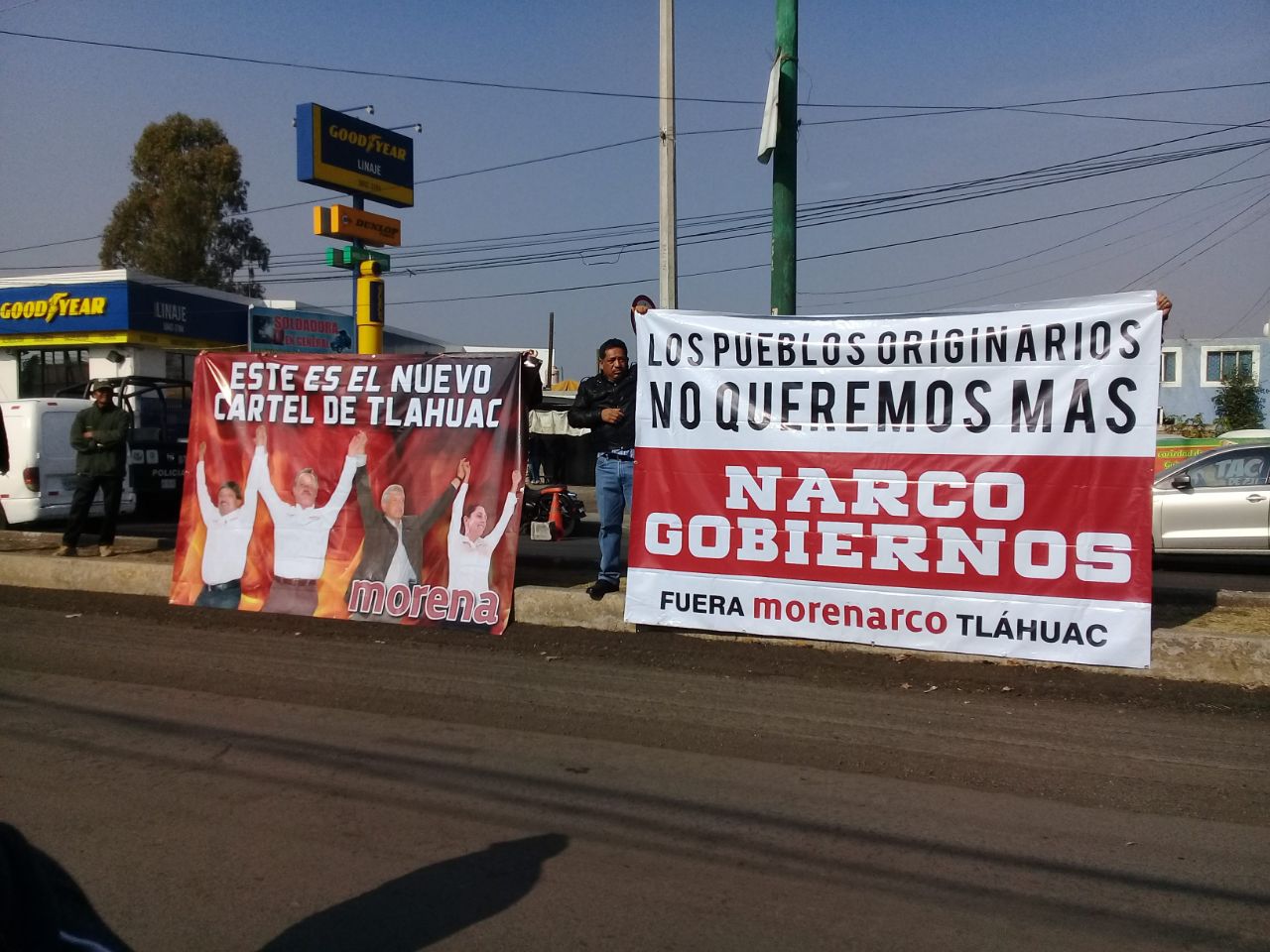 Planta Sheinbaum a vecinos de Tláhuac