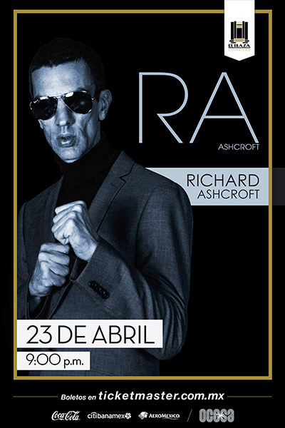 Richard Ashcroft regresa a México para un íntimo show en El Plaza Condesa