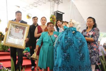 REALIZAN EMOTIVO CAMBIO DE MAYORDOMIA EN XOCHIMILCO