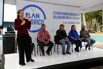 PRESENTA XÓCHITL GÁLVEZ PLAN HÍDRICO  PARA MIGUEL HIDALGO