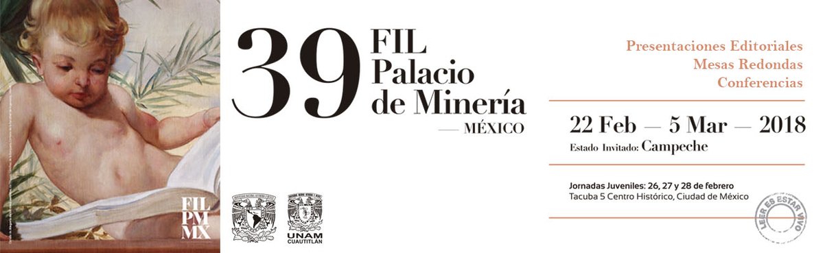 La Secretaría de Cultura de la CDMX ofrecerá alrededor de 100 actividades en la 39 FIL del Palacio de Minería