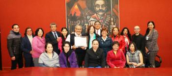 ENTREGA IAPA RECONOCIMIENTO A LA DELEGACIÓN XOCHIMILCO  POR TRABAJO EN CONTRA DE ADICCIONES