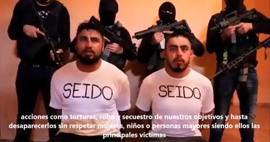 CJNG DIFUNDE VIDEO DE AGENTES DE LA PGR SECUESTRADOS 