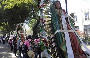 SALDO BLANCO, TRAS PEREGRINACIÓN DE FELIGRESES DE PUEBLA Y GUERRERO A LA BASÍLICA DE GUADALUPE: LOBO ROMÁN