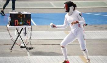 Alejandra Terán y Darío Ibarra cosechan oro en el III Selectivo Nacional de Esgrima