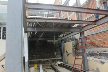 Construcción de dos aulas en la escuela primaria Quetzalcóatl