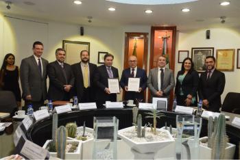 Firman IECM y Talleres Gráficos de México convenio para impresión de documentación de Proceso Electoral