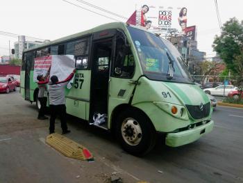 Semovi informa que 598 unidades de transporte, fueron sancionadas en operativos de supervisión