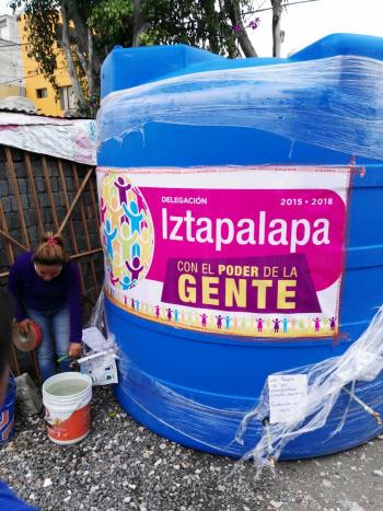 INSTALARÁ IZTAPALAPA 200 HIDRANTES EN COLONIAS AFECTADAS POR FALTA DE AGUA