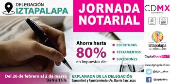 Arranca Jornada Notarial en Iztapalapa