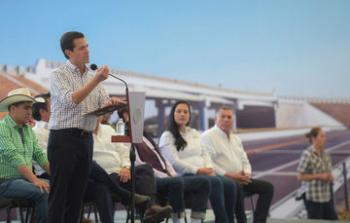 Entrega de infraestructura en el estado de Michoacán