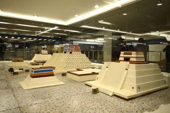El INAH actualiza la maqueta de México-Tenochtitlan del Metro Zócalo