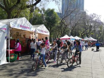Rompe récord Paseo Dominical Muévete en Bici: más de 81 mil 500 personas